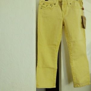 True Religion Crop Skinny Jeans